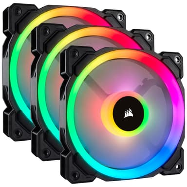 Corsair LL120 RGB LED-vifter 120 mm (3-pakning)