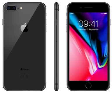 iPhone 8 Plus 256 GB (sort)