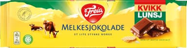 Freia Kvikk Lunsj sjokoladeplate