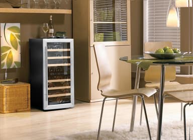 Cavin - Frittstående vinskap Rustfritt - Northern Collection 24