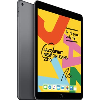 iPad 10,2" (2019) 32 GB WiFi (stellargrå)