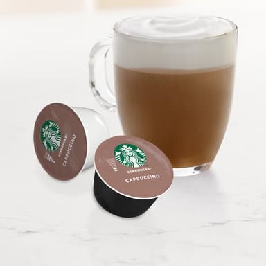 Starbucks Cappuccino kaffekapsler fra Nescafé Dolce Gusto