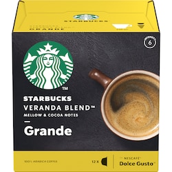 Starbucks Veranda Blend kaffekapsler fra Nescafé Dolce Gusto
