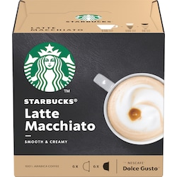 Starbucks Latte Macchiato kaffekapsler fra Nescafé Dolce Gusto
