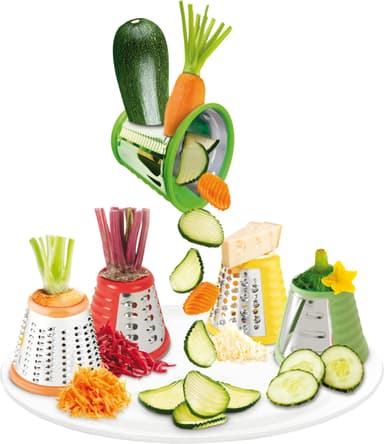 Tefal Fresh Express Plus oppskjæremaskin MB755GTR (rød)