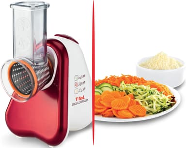Tefal Fresh Express Plus oppskjæremaskin MB755GTR (rød)