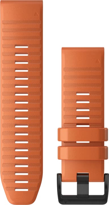 Garmin QuickFit silikonreim 26 mm (ember orange/sort)
