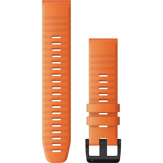 Garmin QuickFit silikonreim 22 mm (ember orange/sort)