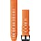 Garmin QuickFit silikonreim 22 mm (ember orange/sort)
