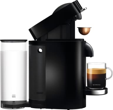 Nespresso VertuoPlus Deluxe kapselmaskin GDB2EUBKNE1 (sort)