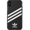 Adidas iPhone X/Xs deksel (sort/hvit)