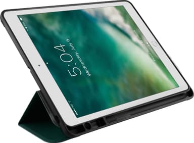 Xqisit Piave deksel med penneholder til iPad 10.2" (mørk grønn)