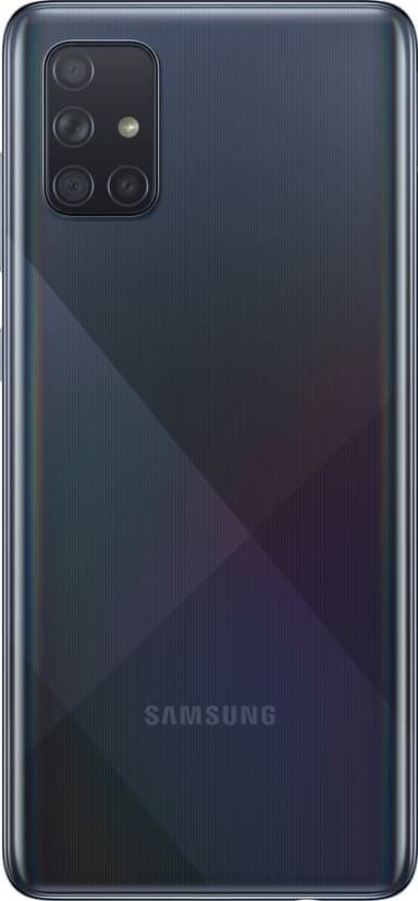 Samsung Galaxy A71 smarttelefon (sort)