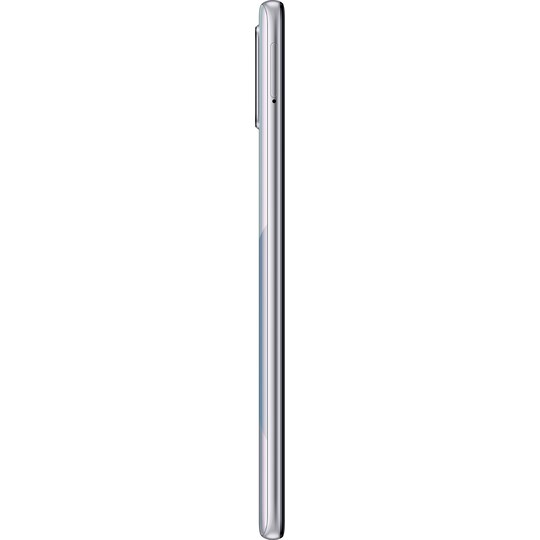 Samsung Galaxy A71 smarttelefon (sølv)