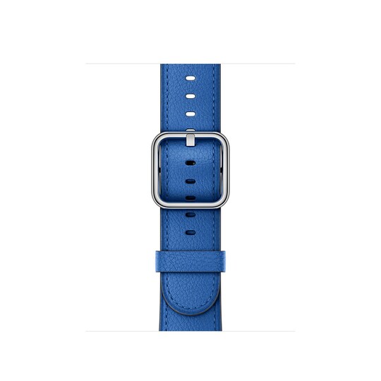 Apple Watch reim 42 mm klassisk skinnreim (electric blue)