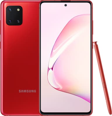 Samsung Galaxy Note10 Lite smarttelefon (aura red)