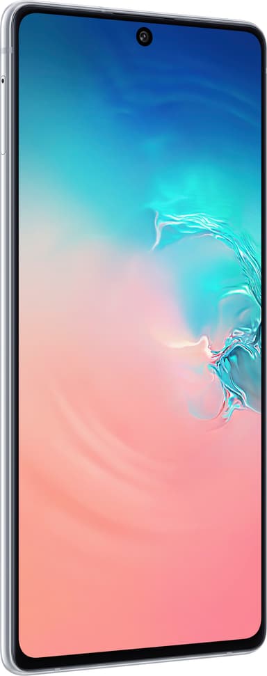 Samsung Galaxy S10 Lite smarttelefon (prism white)