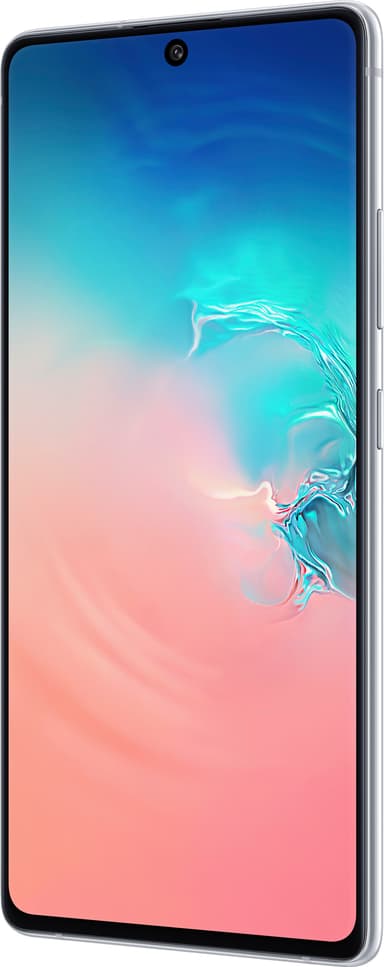 Samsung Galaxy S10 Lite smarttelefon (prism white)