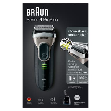 Braun Series 3 ProSkin barbermaskin 3090CC