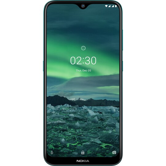 Nokia 2.3 smarttelefon 2/32GB (cyan green)