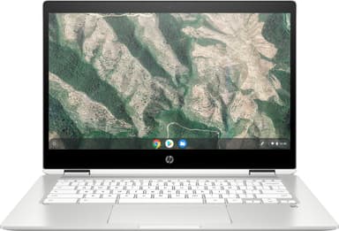 HP Chromebook x360 14b-ca0812no 14" 2-i-1 (hvit)