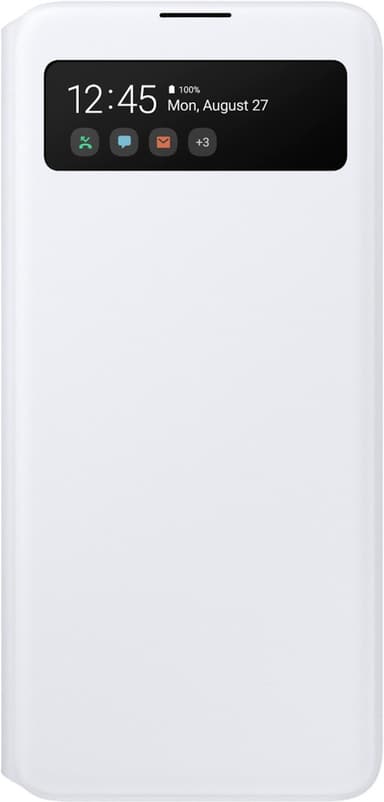 Samsung S View lommebokdeksel til Galaxy A51 (hvit)