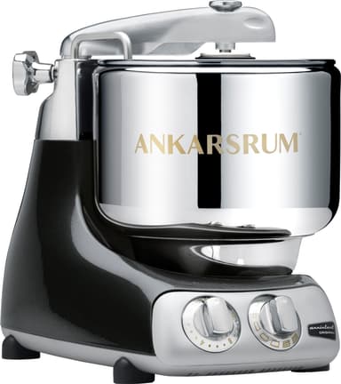 Ankarsrum Black Diamond kjøkkenmaskin AKM6230 (sort/sølv)