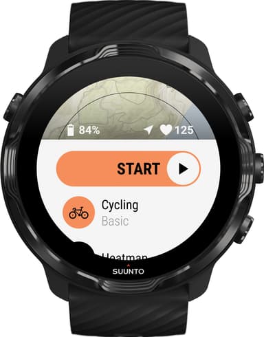 Suunto 7 multisportsklokke med GPS (all black)