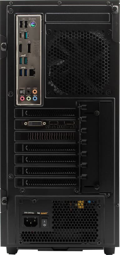 Edge Genesis stasjonær gaming-PC 1660 Super/Intel (sort)