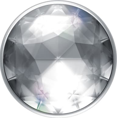 Popsockets Premium grep til mobile enheter (disco crystal silver)