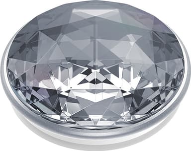 Popsockets Premium grep til mobile enheter (disco crystal silver)