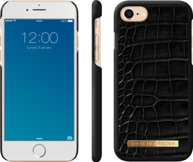 iDeal motedeksel til Apple iPhone 6/7/8/SE Gen. 2 (noir croco)