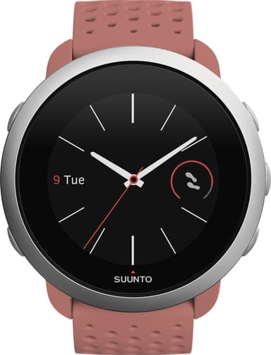 Suunto 3 multisportsklokke (granite red)