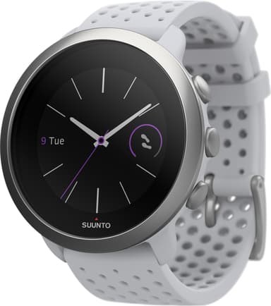 Suunto 3 multisportsklokke (pebble white)