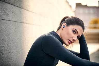 Jabra Elite Active 75t helt trådløse hodetelefoner (marineblå)