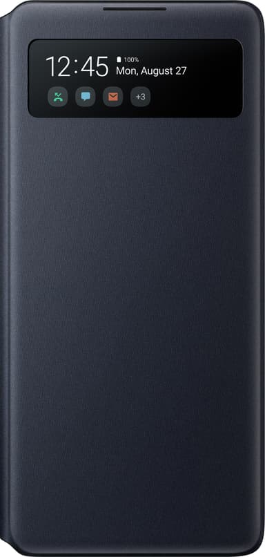Samsung S View lommebokdeksel til Galaxy S10 Lite (sort)