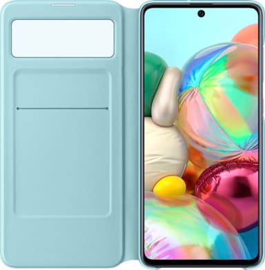 Samsung S View lommebokdeksel til Galaxy A71 (sort)