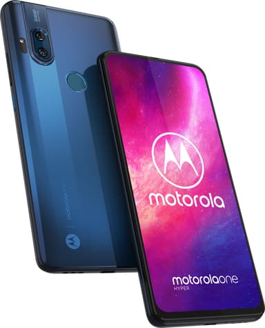 Motorola One Hyper smarttelefon 4/128GB (deepsea blue)