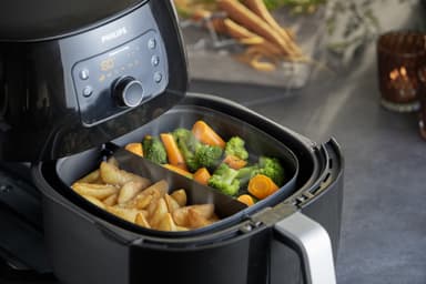 Philips To-lags-stativ med kurvdeler for Airfryer 7.3L HD9950/00