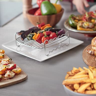 Philips To-lags-stativ med kurvdeler for Airfryer 7.3L HD9950/00