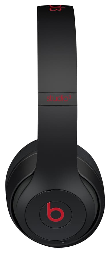 Beats Studio3 trådløse around-ear hodetlf. (sort/rød)