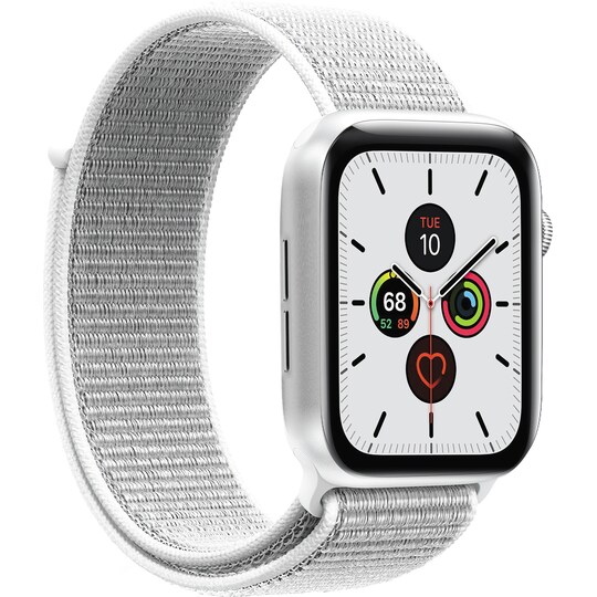 Puro nylonreim til Apple Watch 38/40/41 mm (ishvit)