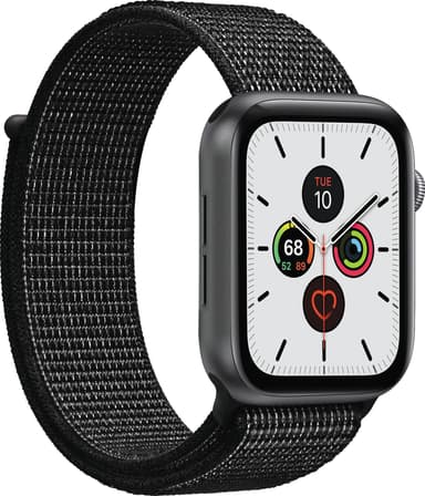 Puro nylonreim til Apple Watch 42 44 mm (sort) Tilbehør Tilbehør til smartklokker | Treningsklokker | Apple Watch
