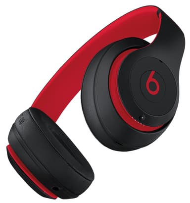 Beats Studio3 trådløse around-ear hodetlf. (sort/rød)