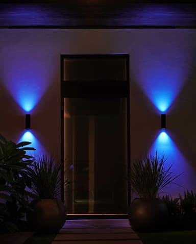 Philips Hue Appear vegglampe (sort)