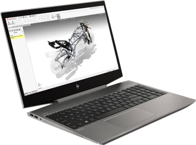 HP ZBook 15v G5 15" bærbar PC (turbo silver)