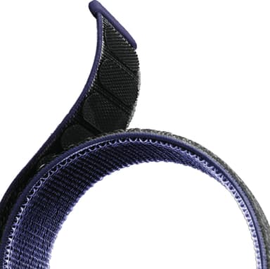 Puro klokkereim i nylon til Apple Watch 42/44/45 mm (space blue)