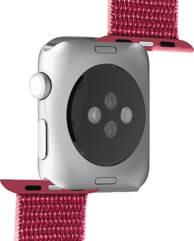 Puro klokkereim i nylon til Apple Watch 42/44/45 mm (rosa)
