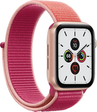 Puro klokkereim i nylon til Apple Watch 42-44 mm (rosa)
