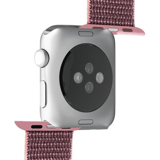Puro klokkereim i nylon til Apple Watch 42-44 mm (rose)